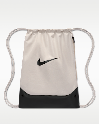 未使用品　90s 希少白タグ　オールドナイキ ドラムバッグ Nike Brasilia Drawstring Bag (18L). Nike JP
